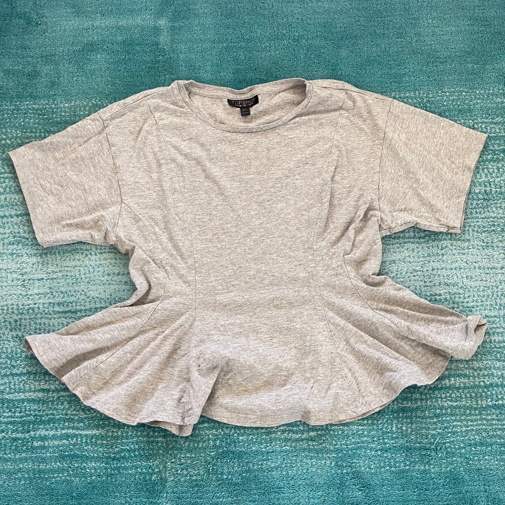 Topshop Grey Shirt
